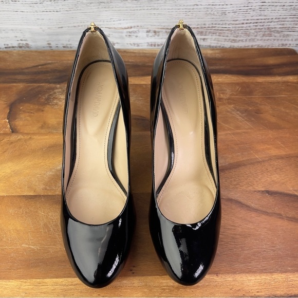 Joan & David Dawilma Patent Leather Heel in Black Size 7.5 - Picture 6 of 13